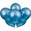 Latex Metallic Balloons Blue 11in 6ct  Walmartcom