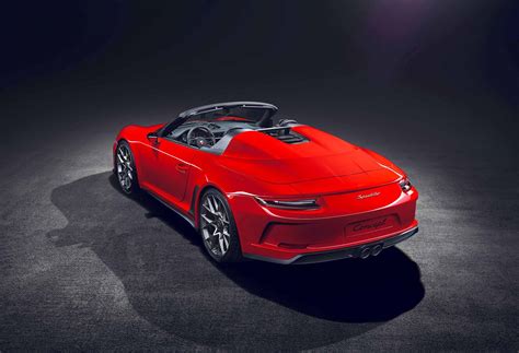 Porsche 911 Speedster Uk Specs And Price Of Limited 9912 Revealed
