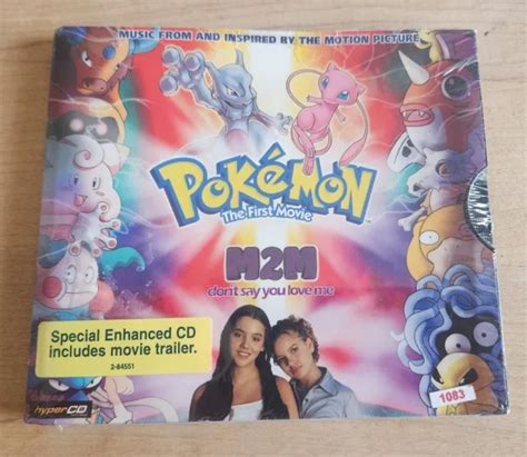 Pokemon The First Movie M2m Dont Say You Love Me Promo Sampler Sealed Rare 2999 Picclick