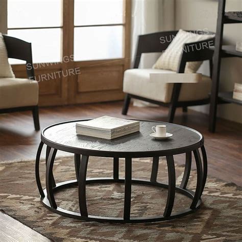 Hot Item Modern Wooden Home Furniture Living Room Veneer Coffee Table