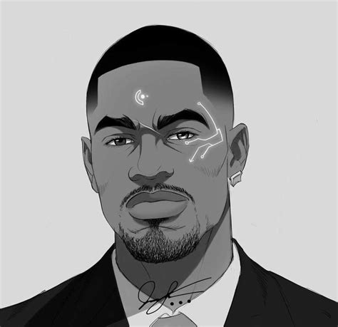 Pin By Zenny On Concept Artinspo Black Anime Characters Guy Drawing