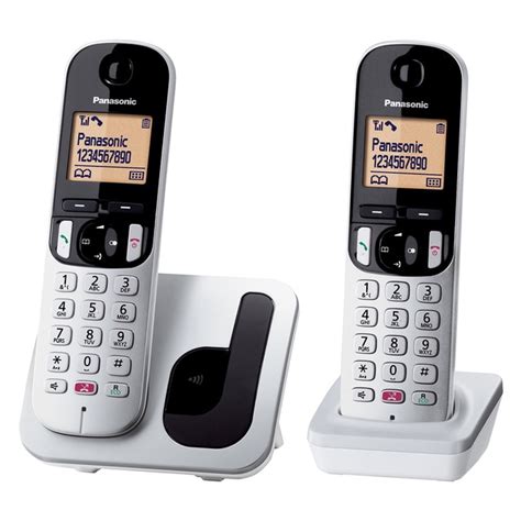 Comprar Teléfono Inalámbrico Dúo Panasonic Dect Kx Tgc252sps Plata