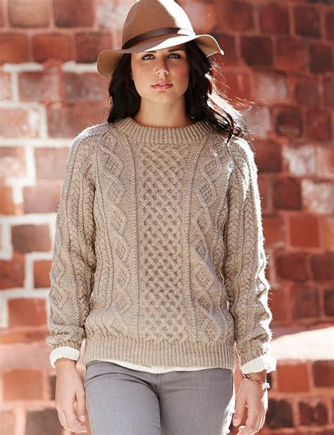 30 Great Image Of Aran Knitting Patterns Free Woman With Images Cable Knit Sweater Pattern