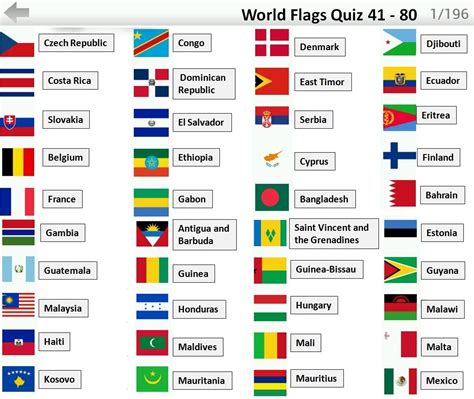 Logo Quiz World Flags Bubble With Names Of Countries World Country