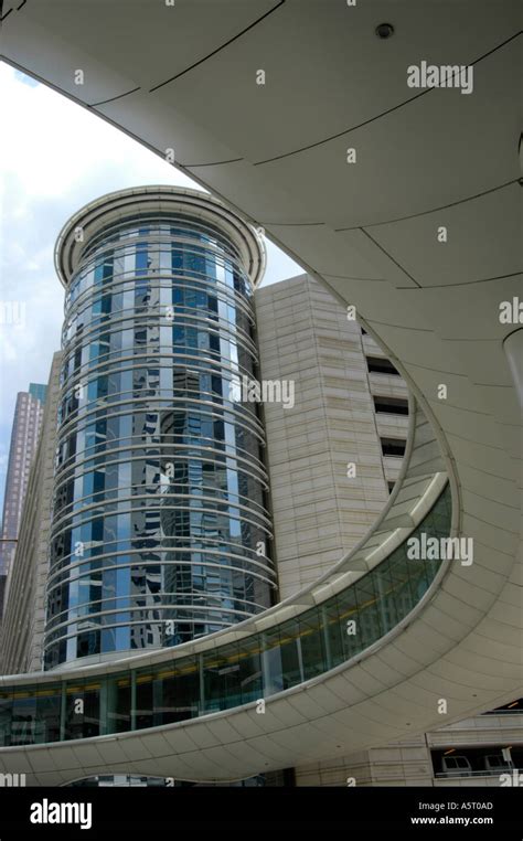Skybridge At Enron Building Houston Texas Usa Stock Photo Alamy