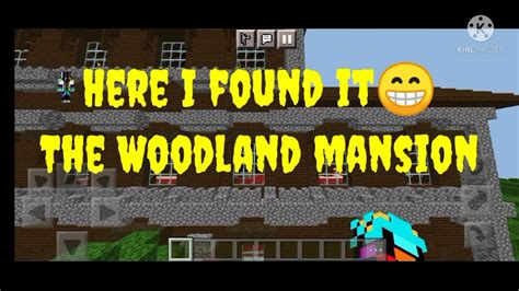 How To Find Woodland Mansion Using Chats Mcpe Near A Village😱😱😱