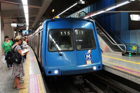 Como é Andar Na Linha 1 Do Metrô Do Rio De Janeiro