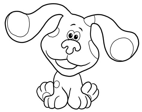 Blue S Clues Free Printable Coloring Page Download Print Or Color Online For Free