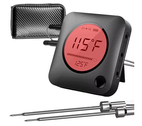 Nutrichef Smart Bluetooth Digital Bbq Grill Thermometer