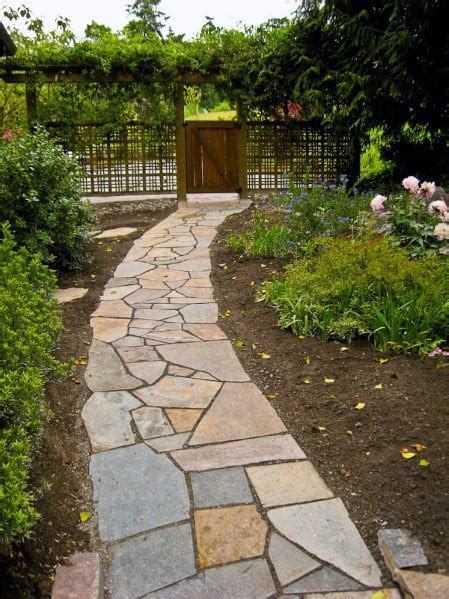 32 Flagstone Walkway Ideas To Elevate Your Landscape