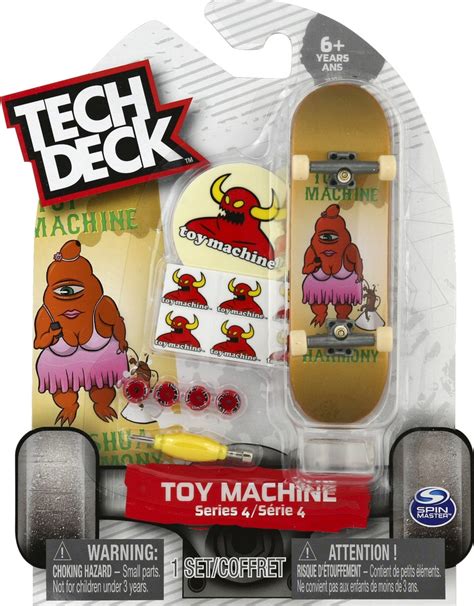 Series 4 Toy Machine Fingerboard Tech Deck 1 Set Delivery Cornershop