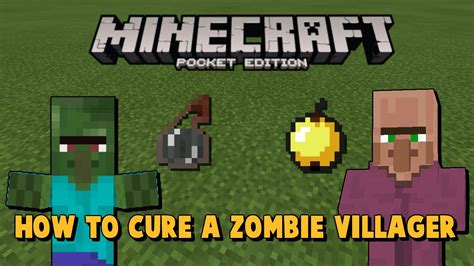 First, you'll need two things: How To Cure A Zombie Villager - Minecraft Pocket Edition ...