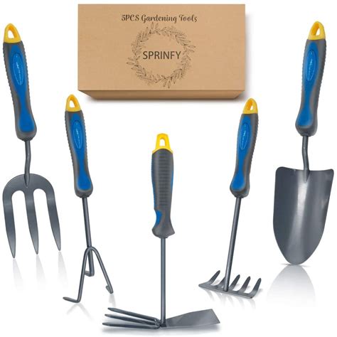Check spelling or type a new query. Hortem 5PCS Lightweight Gardening Hand Tools Set- Heavy ...
