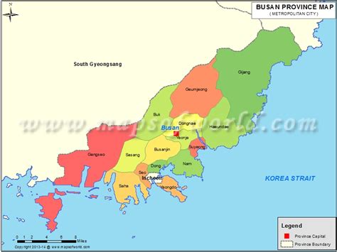 Busan Map Busan South Korea