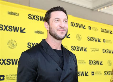 Pablo Schreiber And Halo Cast Support Ukraine With Ribbon Pins At Sxsw