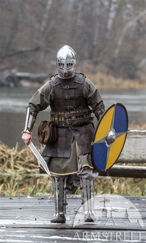 Fantasy Viking Leather Armor “olegg The Mercenary” Leather Armor