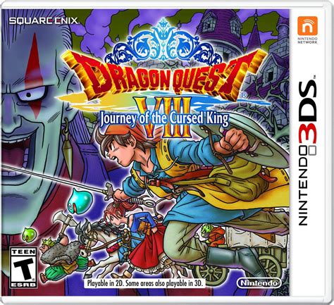 dragon quest viii journey of the cursed king rom and cia nintendo 3ds game