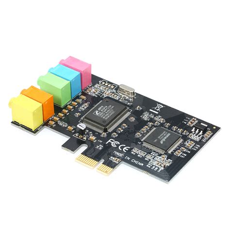Types and operation of the sound card. PCIe Sound Card 5.1 Internal Sound Card for PC Windows 7 3D Stereo 6 Channel 5.1 CMI8738 Audio ...