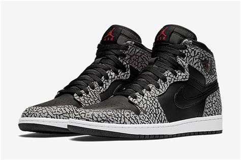 Air Jordan 1 High Black Cement Sneaker Freaker