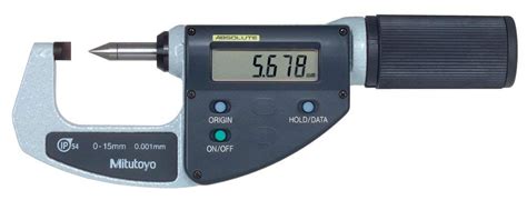 Mitutoyo Crimp Height Type Digital Quickmike Type Micrometer 0 15mm
