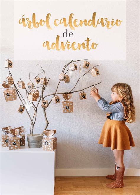 Diy Árbol Calendario De Adviento Clarabmartin