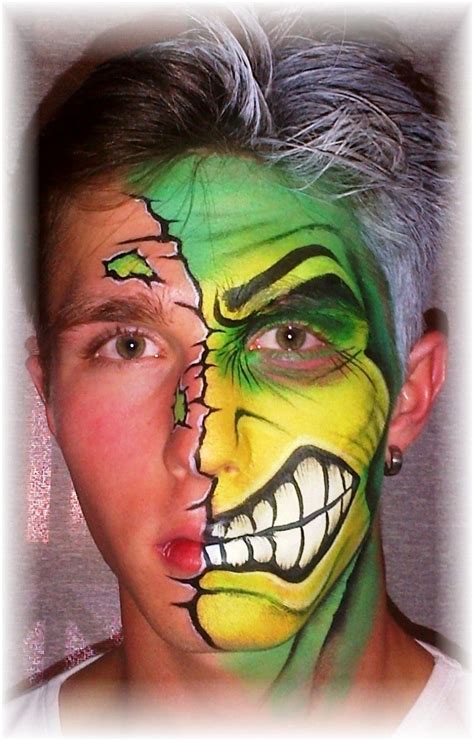 Two Face Painting At Explore Collection Of Two