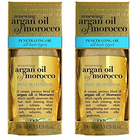 Renewing Moroccan Argan Penetrating Oil 3 3 Fl Oz Set Of 2 Beauty EBay