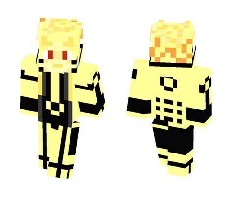 Download Naruto Sage Of Six Paths Mode Minecraft Skin For Free