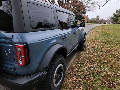 First 2023 Azure Gray Bronco Delivered Bronco Nation