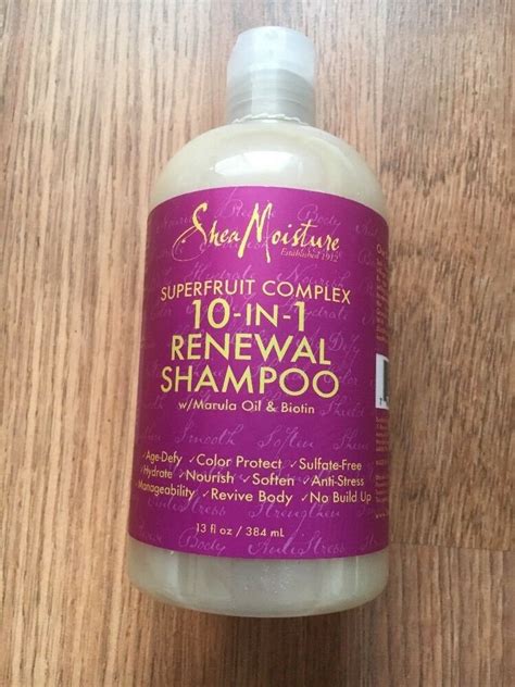 Shea Moisture Superfruit Complex 10 In 1 Renewal System Shampoo 13 Oz