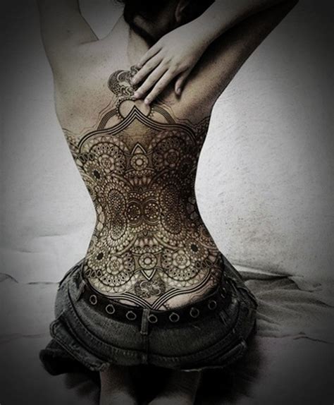 50 Lower Back Tattoos For Women Girls