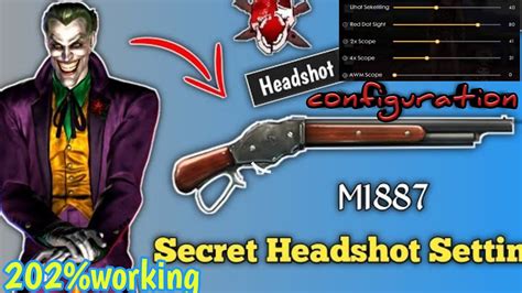 Best pro settings for auto headshot in free fire !! Freefire headshot configuration||in free fire setting in ...