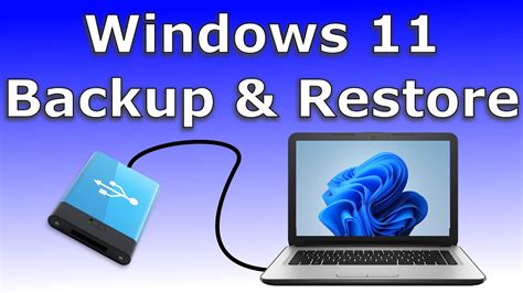 How To Backup Restore Windows Files Step By Step Youtube