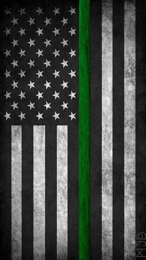 View 25 Phone Thin Green Line Flag Wallpaper - aboutwomantoon