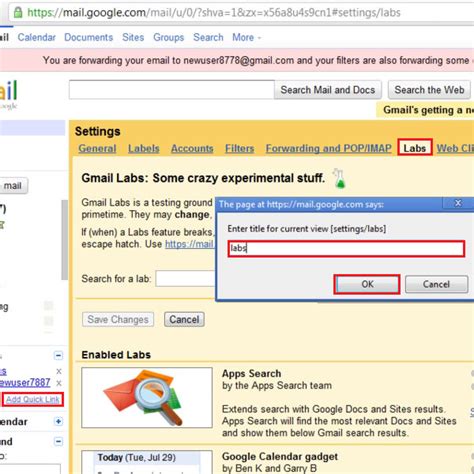 How To Display A Custom List Of Your Quick Links In Gmail Howtech