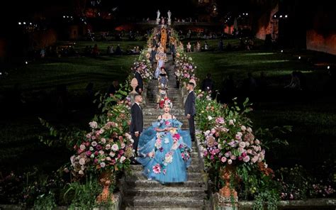 Dolce And Gabbana Couture Show In Florence Florence Fashion Tour