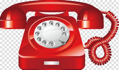 Telephone Red Phone Transparent Background Png Clipart Hiclipart