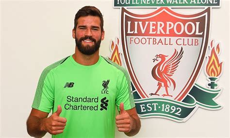Alisson Will Make His Liverpool Debut On August In Napoli Friendly