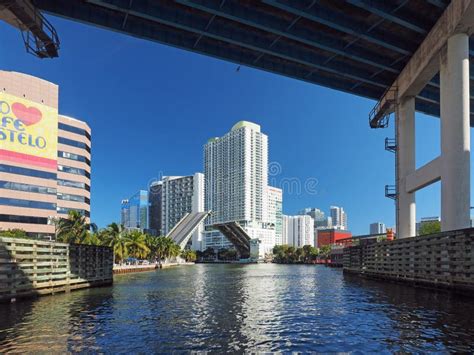 The Miami River Miami Florida Editorial Stock Photo Image Of
