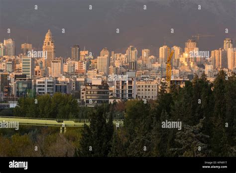 Tehran Province Iran November 20 2015 Tehran Northern Part Skyline