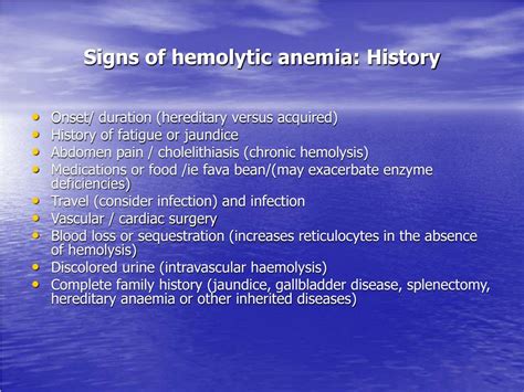 Ppt Hemolytic Anemia Powerpoint Presentation Free Download Id218693