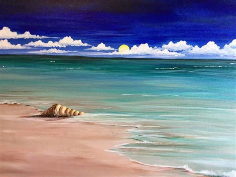 Pin By Ashley Coetsee On The Inner Artist Beach Painting Abstract
