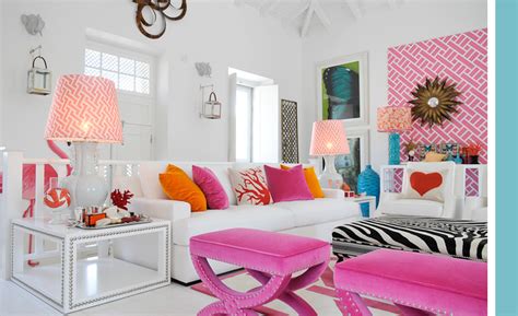 Pink And Orange Living Room Design Ideas And Pictures