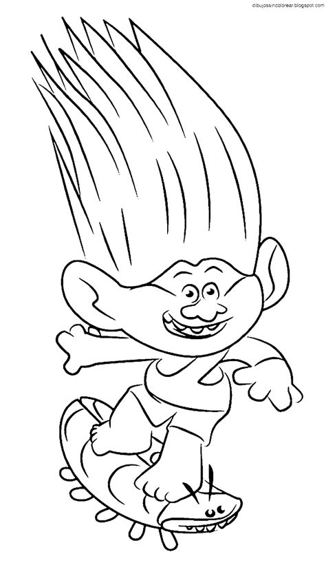 Dibujo De Trolls Para Colorear Imagenes Para Dibujar Trolls 10 Images