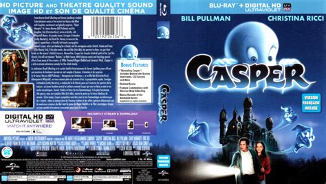 Casper 1995 R1 Blu Ray Cover And Label Dvdcovercom