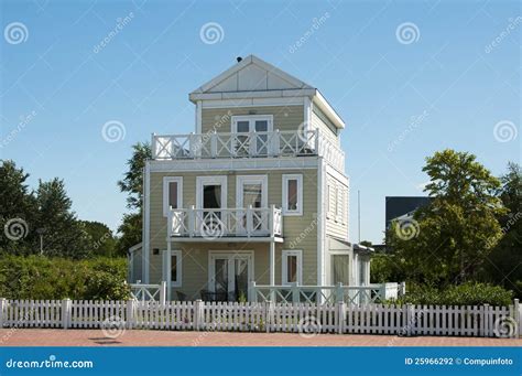 Big Wooden House Stock Photo Image Of Architecture Estate 25966292