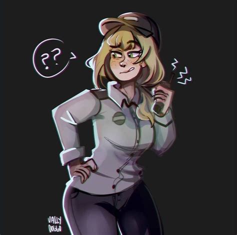 Fnaf Security Breachfemale Night Guard The Most Attractive Girl In
