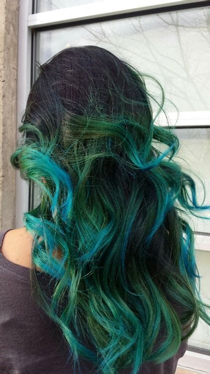15 Awesome Green Hairstyles Color Inspiration Strayhair