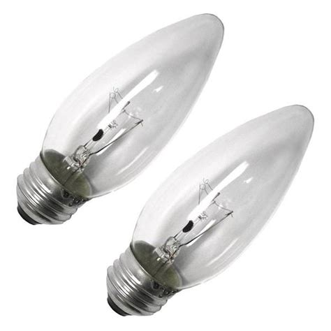 The intermediate base is what you are familiar. GE 22756 - B13 Decor Torpedo Light Bulb