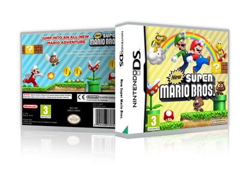 New Super Mario Bros Nintendo Ds Box Art Cover By 08sommervdoug